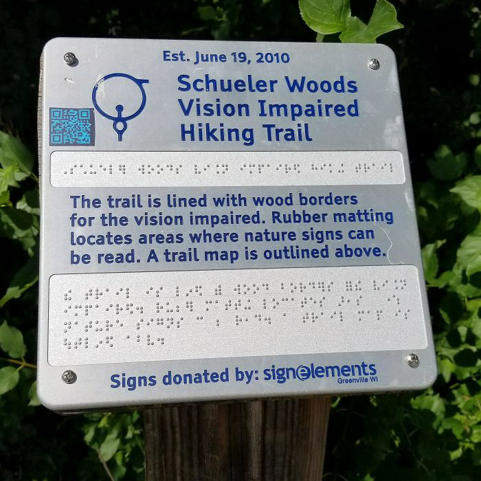 This Park Has A Nature Trail For The Visually Impaired