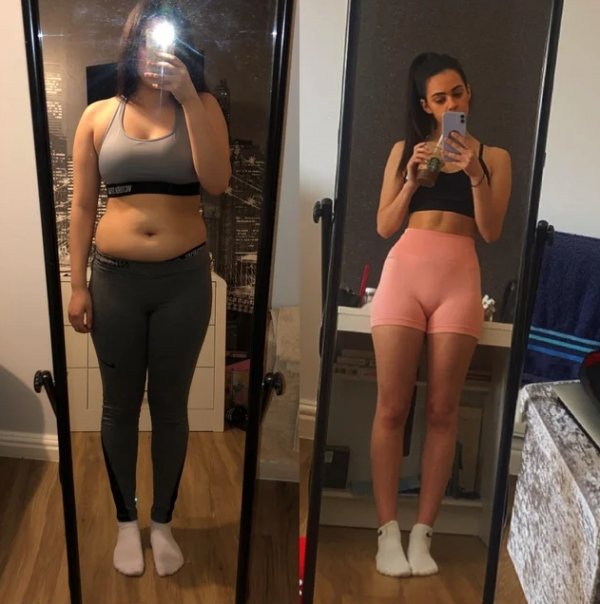 “[144lbs > 108lbs = 36lbs] I’ve been beating myself up recently about not making enough progress to reach my body goals and comparing myself to other people on social media, however I’ve been trying to tell myself that the main comparison that matters is between the new me and the old me!”