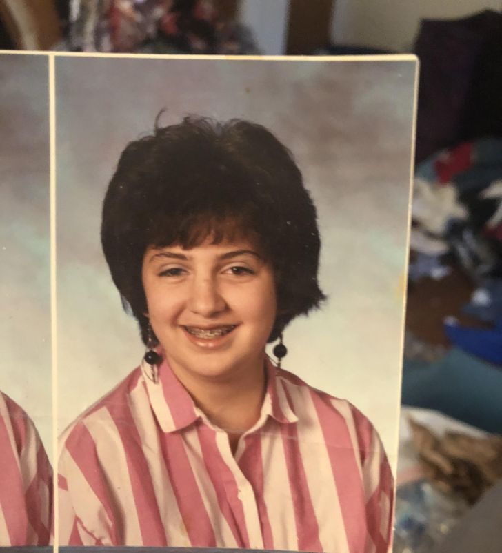 “13 years old in the late ’80s. Ready for my job in middle management.”