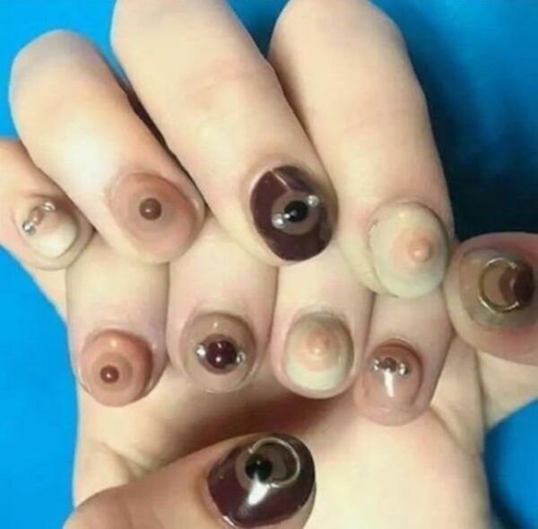 weird nail designs