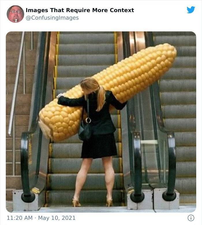 giant corn escalator - Images That Require More Context