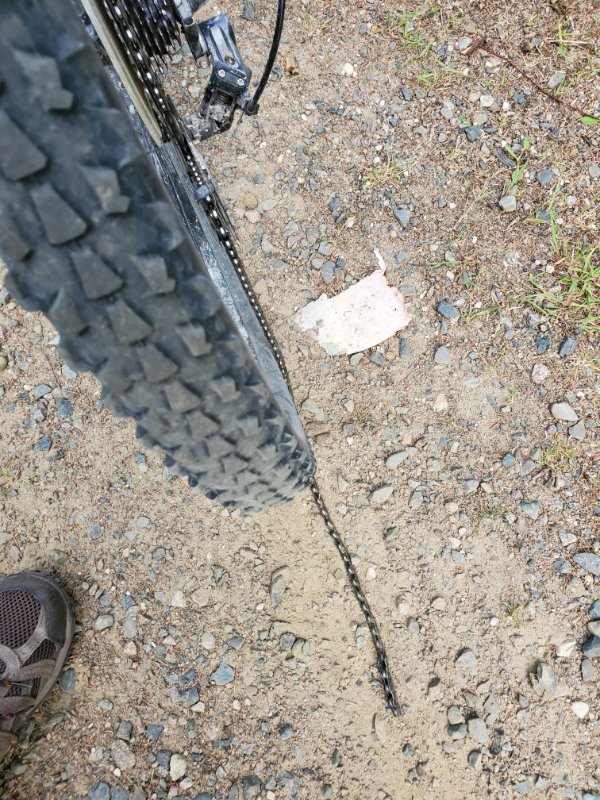 “My bike chain breaks exactly halfway through a 25km ride. No repair tools.”