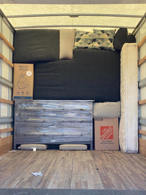 “How well our movers Tetris’d our stuff.”