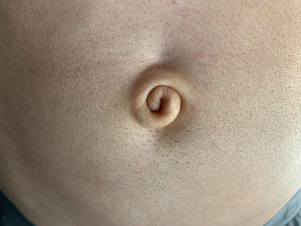 “My belly button makes a perfect spiral.”