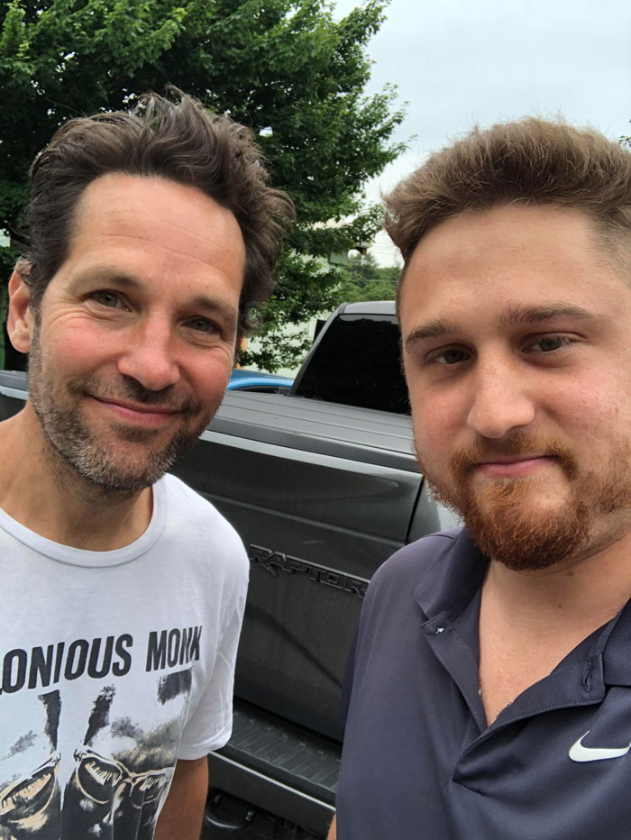 Met One Of My Favorite Actors [Paul Rudd] Today!