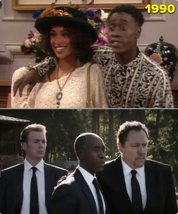 Don Cheadle was in a single episode of The Fresh Prince of Bel-Air