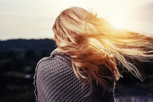 Rub your hair with computer wipes to get rid of the static