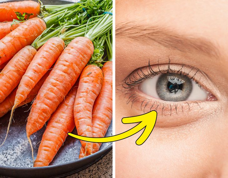 will you get xray vision when you eat carrots