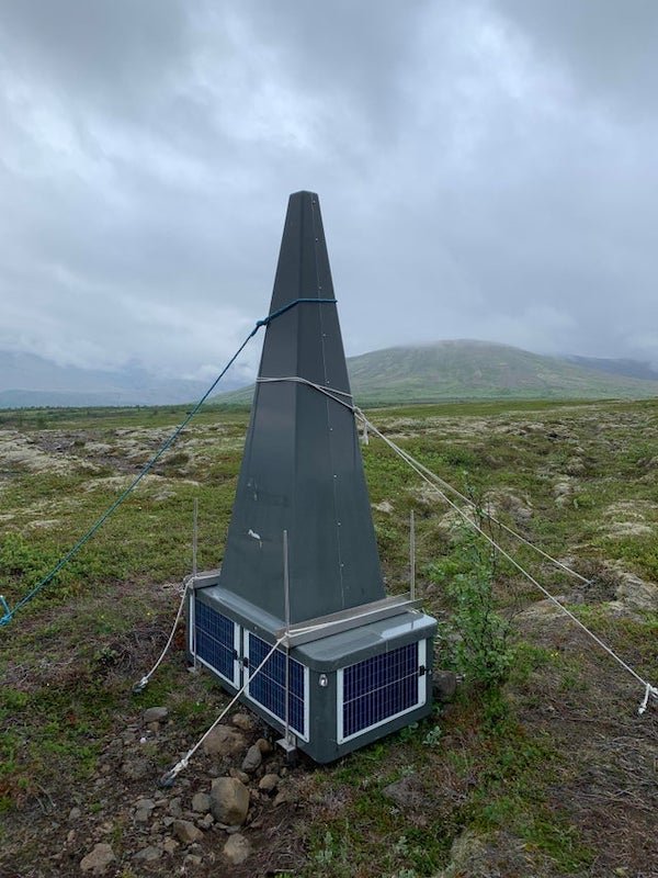 Seen while hiking in Iceland near a glacier. No writing or label – what is this thing?

A: It’s a station for something called Summits on the Air