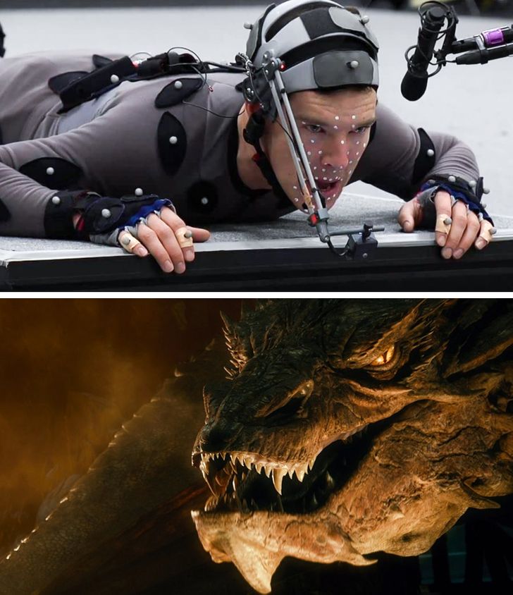 In the second installment of The Hobbit, Benedict Cumberbatch became the dreaded dragon Smaug.