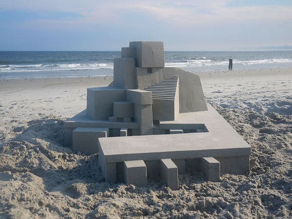 “Sandcastle With Extremely Clean Lines”