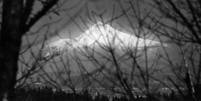 as a prank, a man once climbed Mount Hood in the middle of the night and surreptitiously left a morning newspaper and a quart of milk for his friends, who were spending the night on the summit