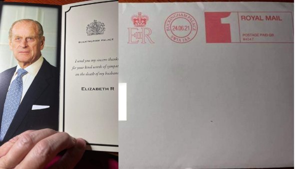 “My mother wrote to the Queen after Philip died to give her condolences, and they actually replied!”