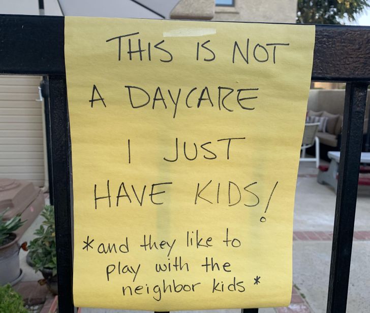 “Some kids were having fun with their friends, so a neighbor reported to the HOA that they must be running a childcare.”