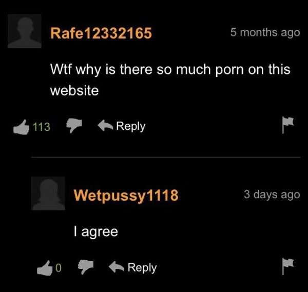 34 Pornhub Comments That Are Something Else.