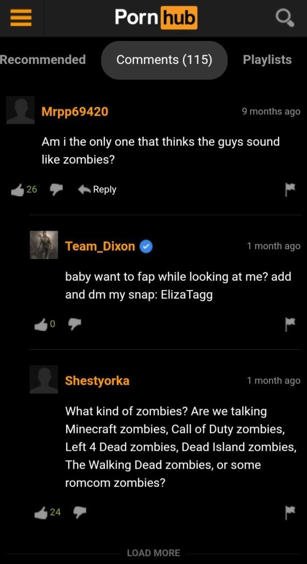 34 Pornhub Comments That Are Something Else.