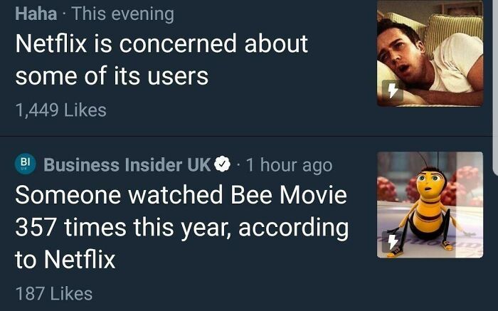 netflix bee movie concerning