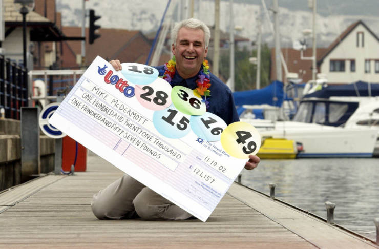 In 2002, 51-year-old electrician Mike McDermott won the lotto TWICE in one year — and to make things even more improbable...he did it both times using the same numbers!