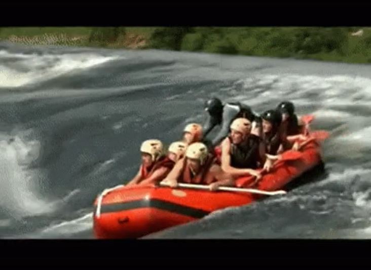 Went white water rafting on the Gauley River and my raft flipped on pillow rock (one of the most famous class v rapids). Scariest moment of my life but, other than unexpectedly swallowing some water and almost vomiting, I came out completely unharmed.