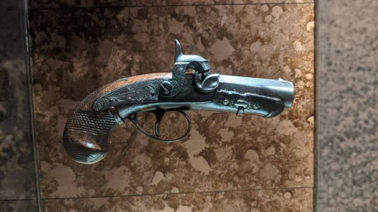 The gun that killed Abraham Lincoln
