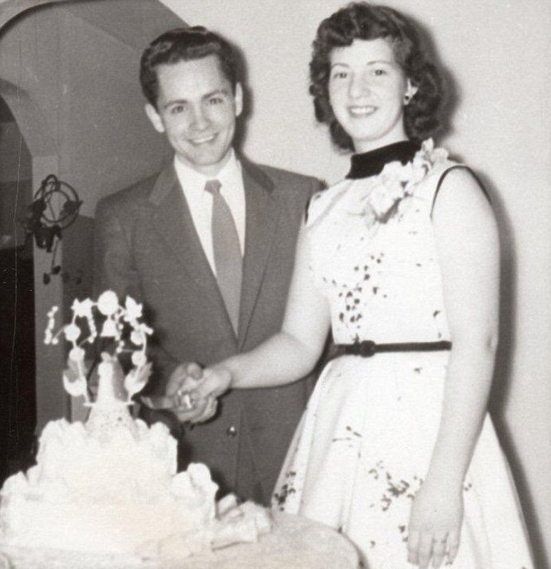 Charles Manson on his wedding day in 1955
