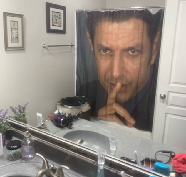 “I decided to surprise my girlfriend with a new shower curtain.”