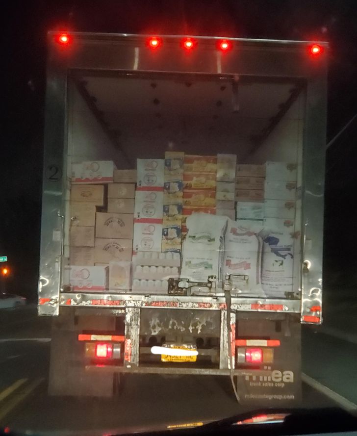 “The way this truck is painted to look like it’s open.”