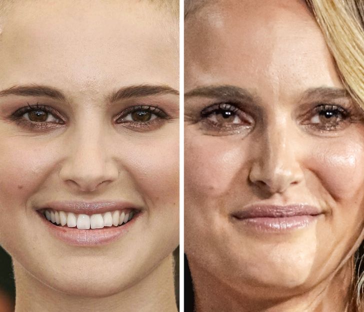 Natalie Portman, 23 years old and 38 years old