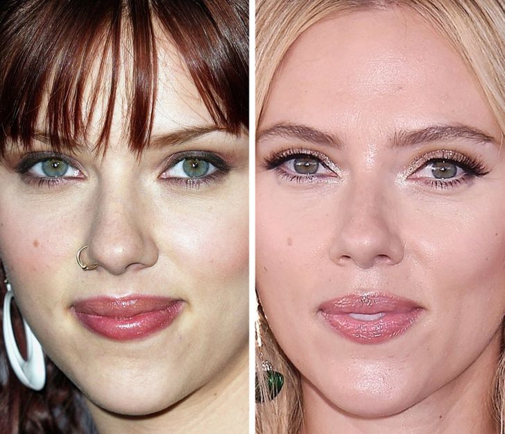 Scarlett Johansson, 17 years old and 35 years old