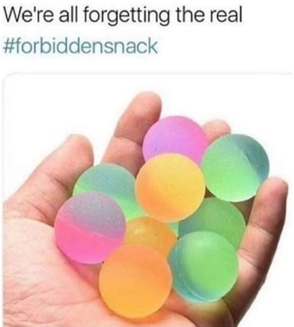 dangerous things kids did - rubber balls - We're all forgetting the real