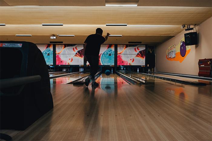 First date. Went bowling, turned around and he was going through my phone. A little soon, I think....