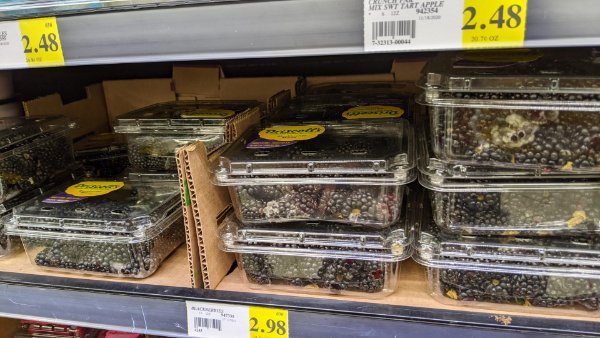 “All the black berries at my local store had mold on them.”