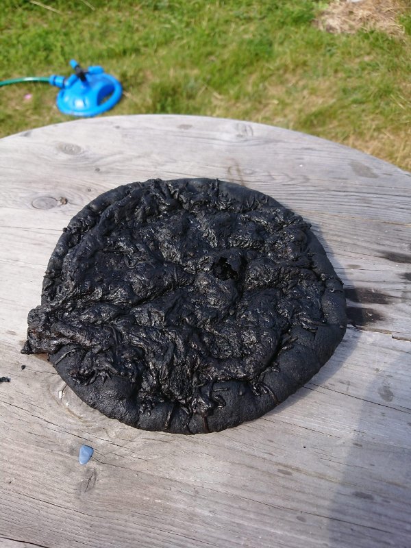 “Fell asleep with the pizza in the oven.”