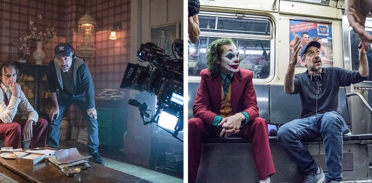 When director Todd Phillips is watching his every step, the Joker stops smiling.