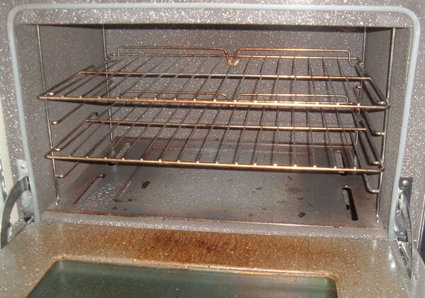 “The warming drawer on the bottom of all our ovens, which is used as pan storage for exactly 100% of oven owners.”