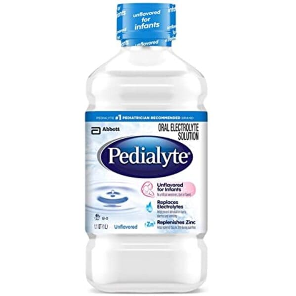 “Not sure if this would count or not, but I thought of Pedialyte. Originally supposed to be for dehydrated babies, but adults use it now to fight hangovers.”