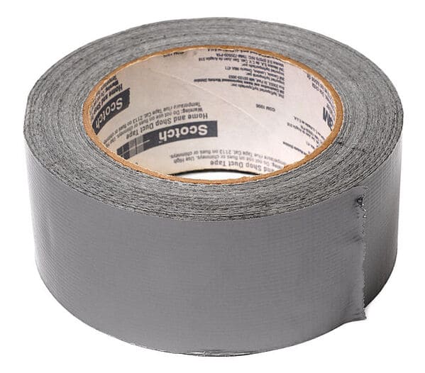 “Duct tape was originally invented by Johnson & Johnson’s Permacel division during WWII for the military. The military specifically needed waterproof tape that could be used to keep moisture out of ammunition cases. This is why the original Duct tape came only in army green.”