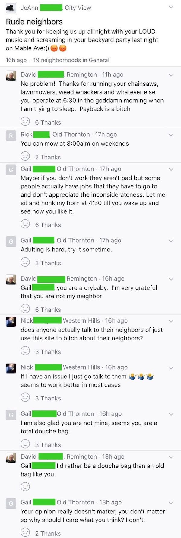 26 Crazy Nextdoor Neighbors.