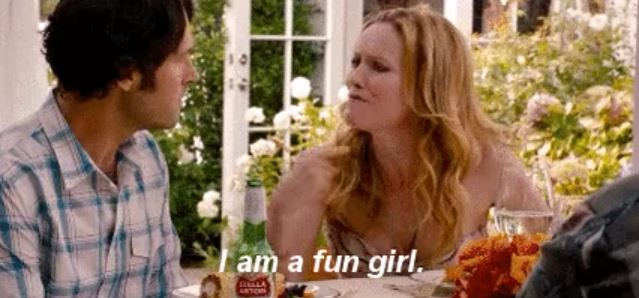 Leslie Mann has been riding a unicycle since she was 10. She says she can even do tricks on one.