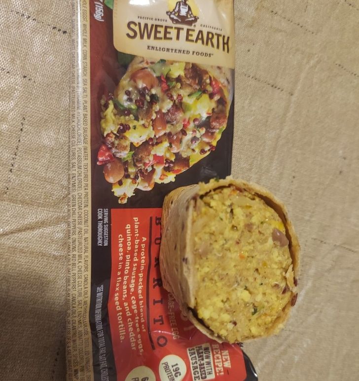 “I’ve never seen such false advertising before. Dog food in a tortilla anyone?”