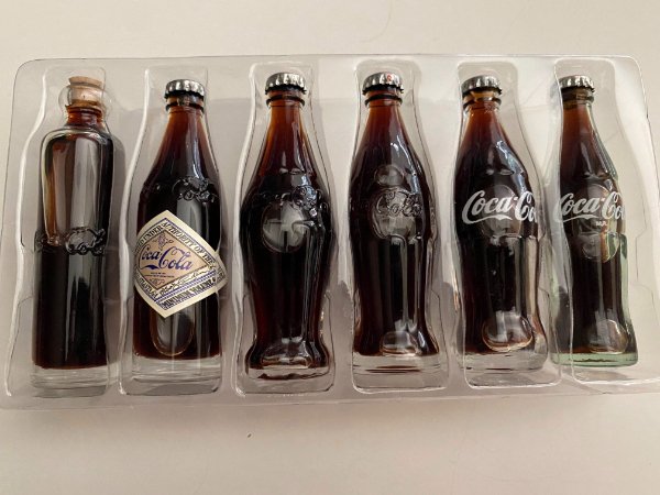 “My grandparents had the full coke bottle collection from different years.”