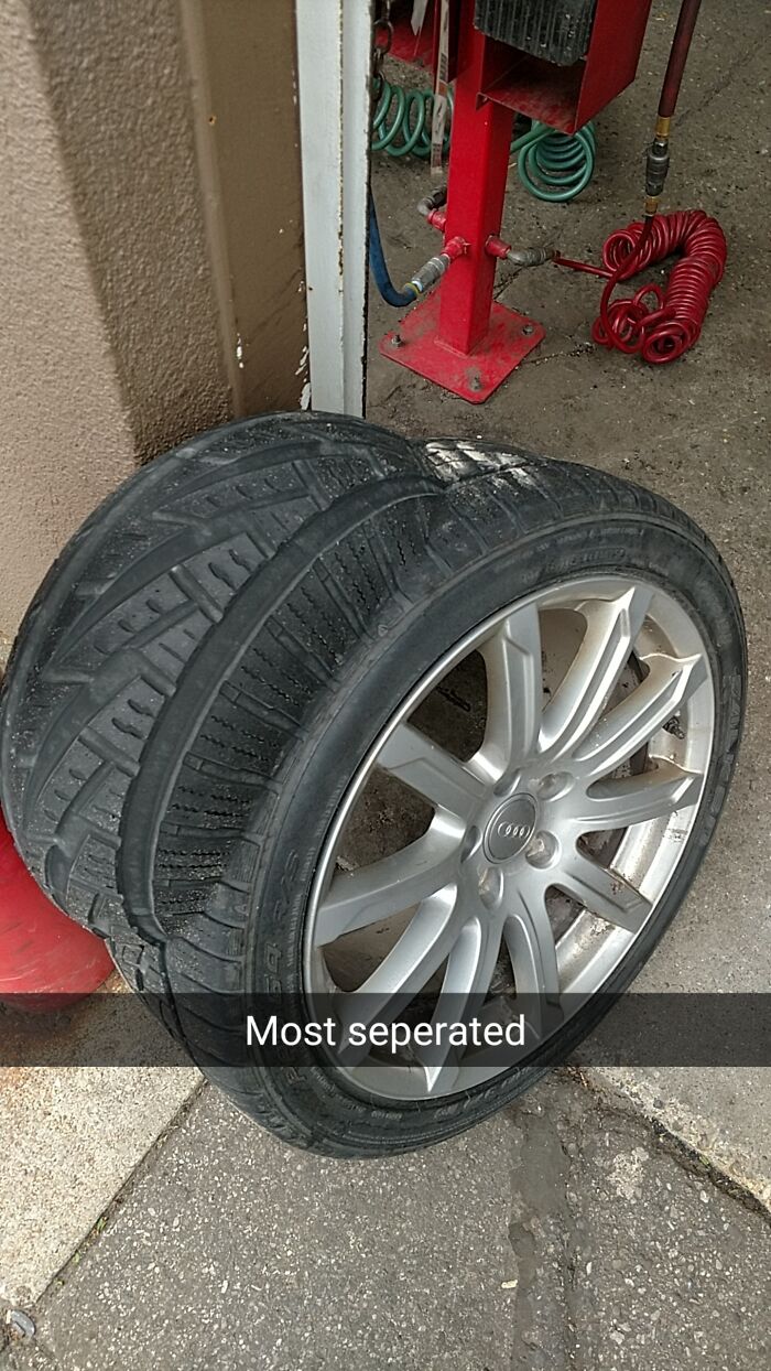 alloy wheel - Most seperated