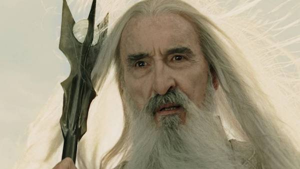 christopher lee lord of the rings