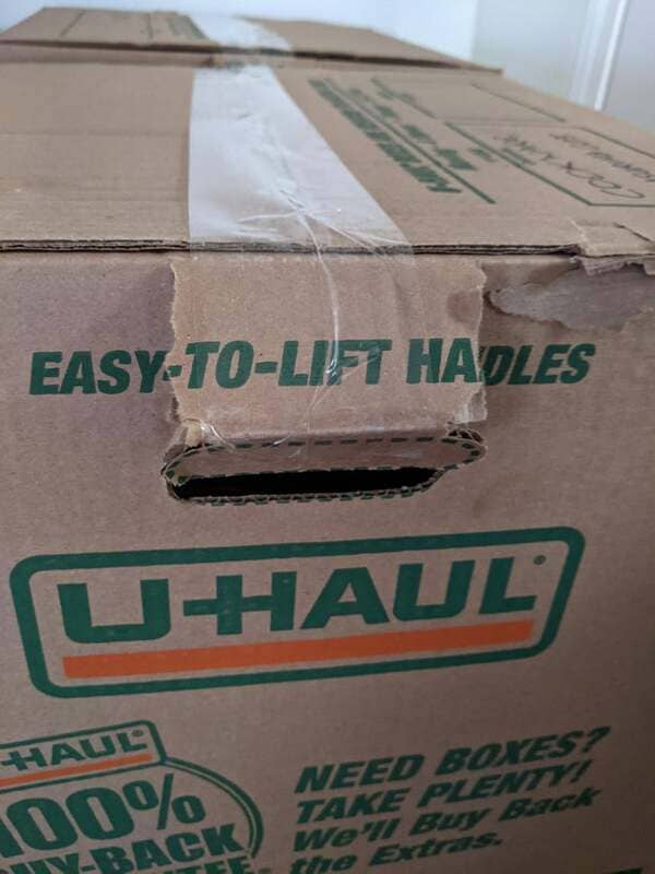 Easy to lift handles my ass.