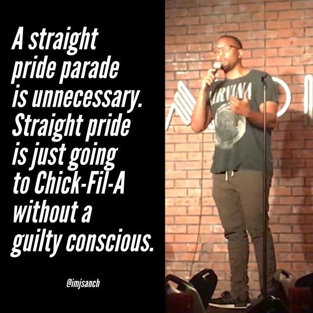musical instrument - A straight pride parade is unnecessary. Straight pride is just going to ChickfilA without a guilty conscious. Cimjsanch