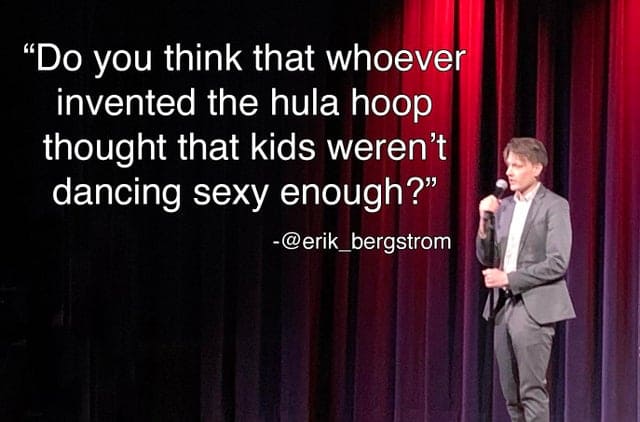 presentation - Do you think that whoever invented the hula hoop thought that kids weren't dancing sexy enough?