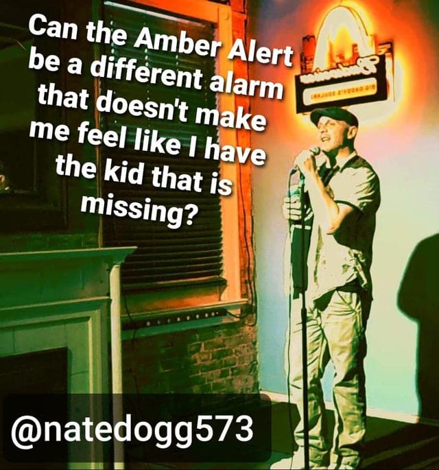 human behavior - Dres Can the Amber Alert be a different alarm that doesn't make me feel I have the kid that is missing?
