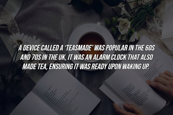 writing poetry - A Device Called A 'Teasmade' Was Popular In The 60S And 70S In The Uk, It Was An Alarm Clock That Also Made Tea, Ensuring It Was Ready Upon Waking Up. w