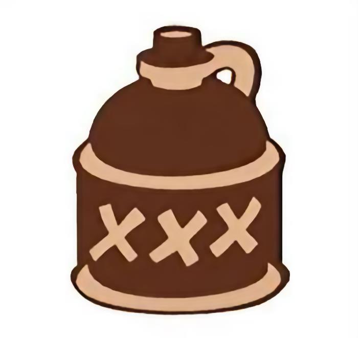 the X's often seen on moonshine bottles in old cartoons, etc. represent the amount of runnings, or how many times it was distilled.