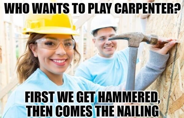 engineer - Who Wants To Play Carpenter? First We Get Hammered, Then Comes The Nailing